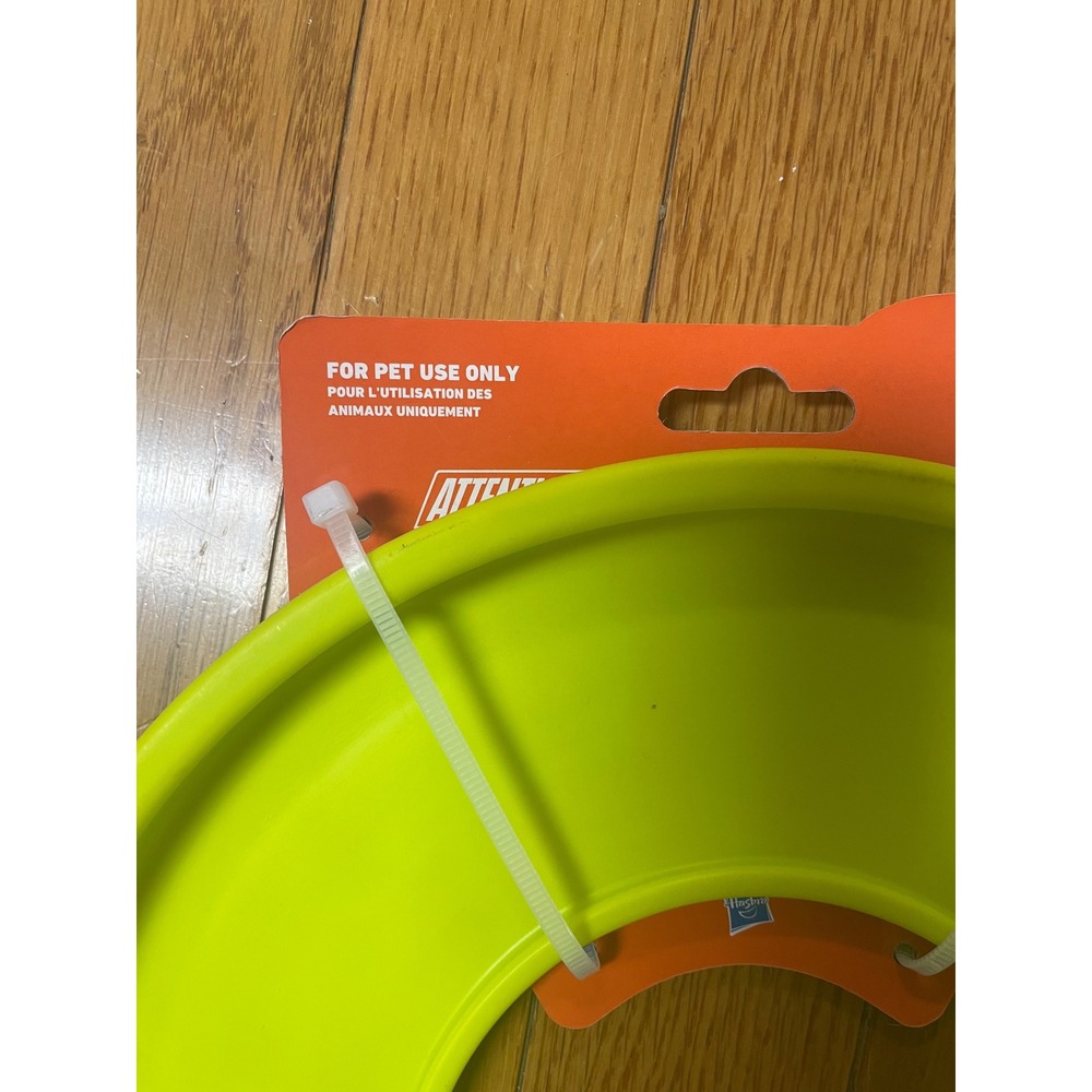 Nerf Dog Flyer Rubber Flying Disc Dog Toy Neon Green 1551 GP 1111-2096 NEW - Picture 3 of 5